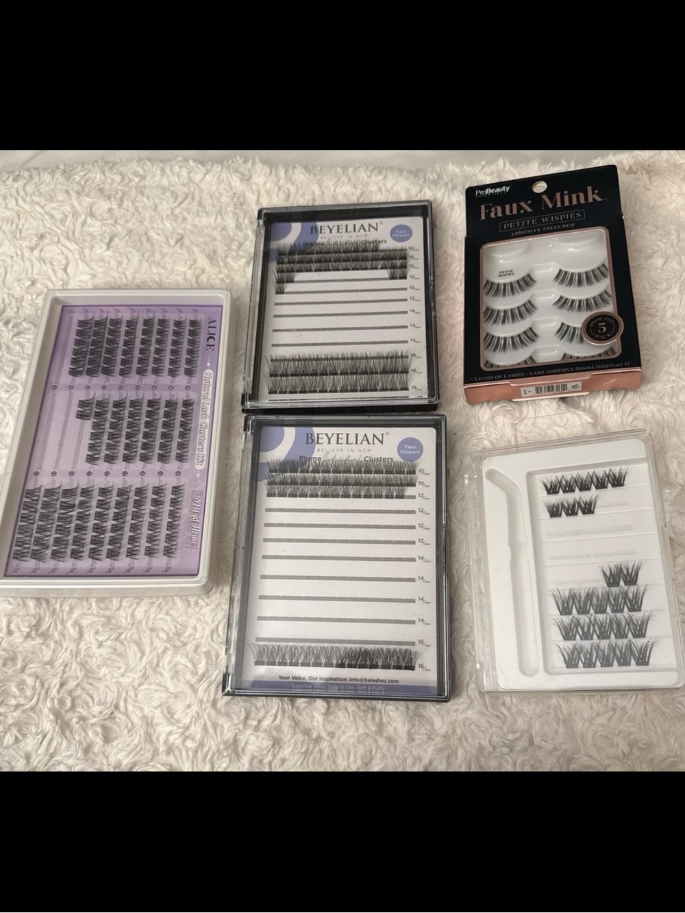 Lashes & Lash Cluster